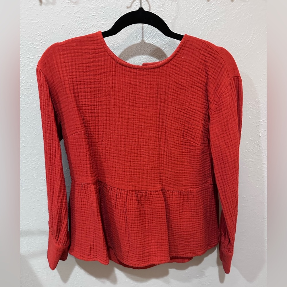 Madewell Peplum Top